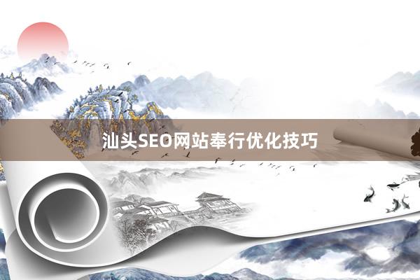 汕头SEO网站奉行优化技巧
